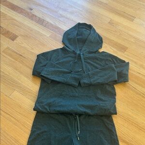 Quince Dark Green Hoodie